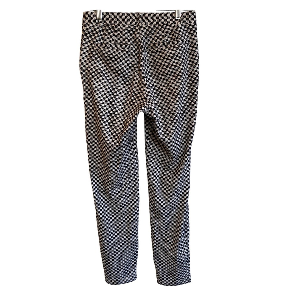 Black White Cat Pattern Novelty Print Betabrand Womens Stretch Pants Size S- EUC - Picture 4 of 10